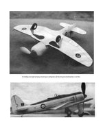 full size printed plans peanut scale "sea fury"  build with the "gear up" for improved performance