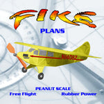 full size printed peanut scale plans  fike with a duration of 60 to 75 seconds indoors