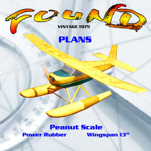 full size printed plans vintage 1975 peanut scale found  unusual and rare aircraft