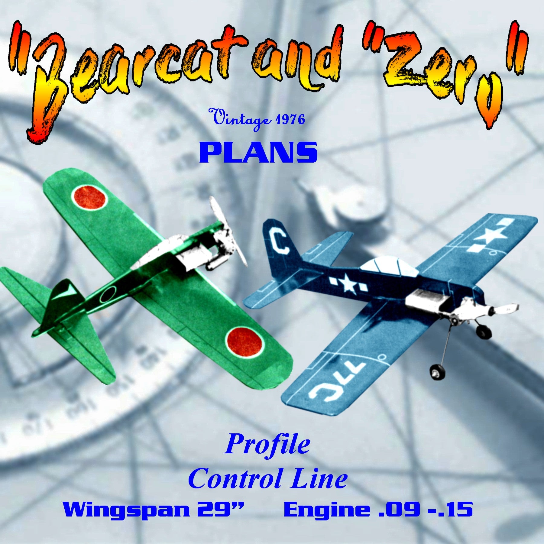 Full Size Printed Plan Profile control line