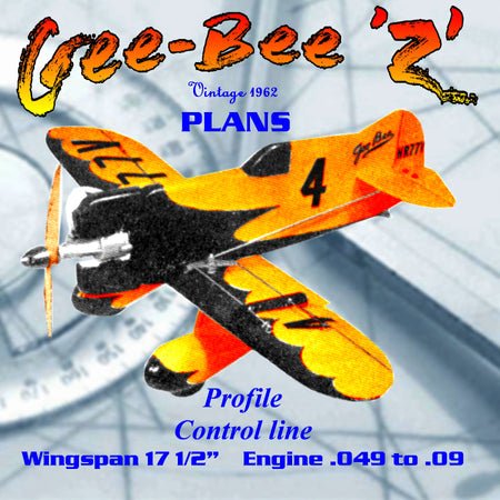 PROFILE CONTROL LINE AIRPLANE PLANS – Vintage Model Plans