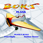full size printed peanut scale plans bok·5 a soviet flying wing