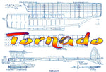 full size printed plan free flight tee-dee .049  ‘tornado’ strong contest potential