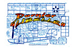 full size printed peanut scale plans dornier “libelle” for rubber or c02' naturally, both are excellent fliers
