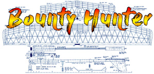full size printed plan vintage 1965 vto's with a passion freeflight bounty hunter 1/2a