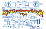 full size printed peanut scale plans armstrong-whitworth fk-8  interesting and relatively obscure wwi machine