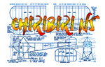 full size printed peanut scale plans chiribiri n5  this one a bleriot-like italian flying machine from 1912.