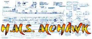 full size printed plans scale 1:87 torpedo boat destroyer 1905  for radio control