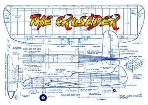 full size printed plans  vintage plan 1959 control line stunt crusader  "i wish i could do that?" you can!