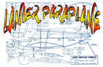 full size printed plans peanut scale "lanier paraplane"  it makes a great peanut scale model!