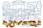 full size printed plans peanut scale "rivets” in excess of a minute outdoors