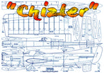 full size printed plans vintage 1966 nostalgic 30 stunt "chizler" mild mannered machine ...