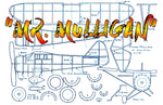 full size printed plans peanut scale "mr. mulllgan"  as usual, it's a great flyer ..