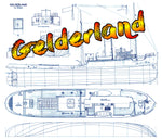 full size printed plans  scale 1/48 dutch ocean-going tugs gelderland suitable for radio control