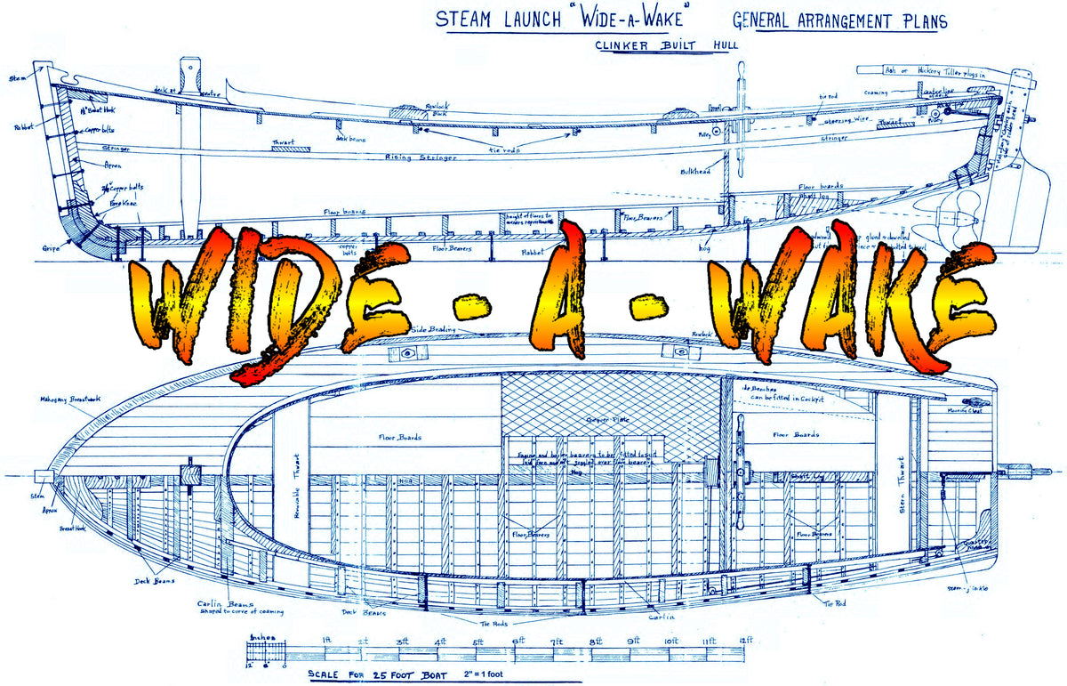 Full Size Printed Plan Scale 2