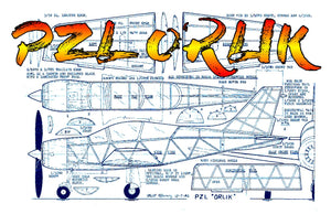 full size printed plans peanut scale "pzl orlik" design is well-suited to a peanut version.