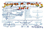 full size printed plans peanut scale james e. peris's  jn-l easy-to-build replica