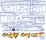 full size plans vintage 1960 control line stunt gray ghost capable of winning contests