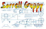 full size printed plans peanut scale "sorrell guppy" construction is ultra-simple and duplicates the original