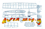full size printed peanut scale plans avia bh·3 the avia flies fine, it's not an airplane i'd recommend for a rank beginner