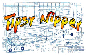 full size printed plans peanut scale "tipsy nipper" in a contest you perhaps will get some more scale points