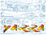 full size printed plan to build a scale 1:48 australian tug suitable for radio control