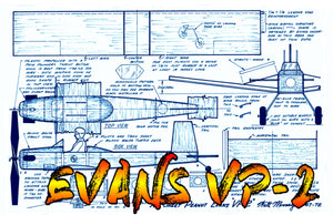 full size printed peanut scale plans evans vp-2 within the capability of near beginners.