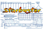full size printed plan 1962 freeflight  wingspan 48”  engine .049 starbuster simplicity plus performance