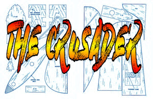 full size printed plans  vintage plan 1959 control line stunt crusader  "i wish i could do that?" you can!