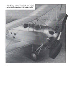 full size printed plan svenska s.k.8 skolfalken scale 1:16 (¾”=1ft)  wingspan 24 in.  power rubber