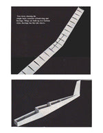 full size printed plans 63 in. span scale glider for radio control "slingsby t 53"