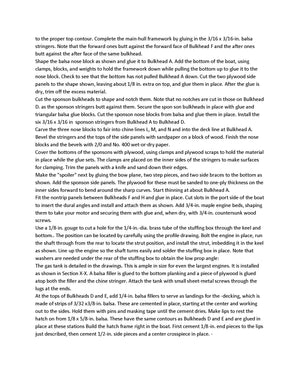 build a 1:12 scale model  unlimited hydroplane slo-mo-shun iv full size printed plans a build notes