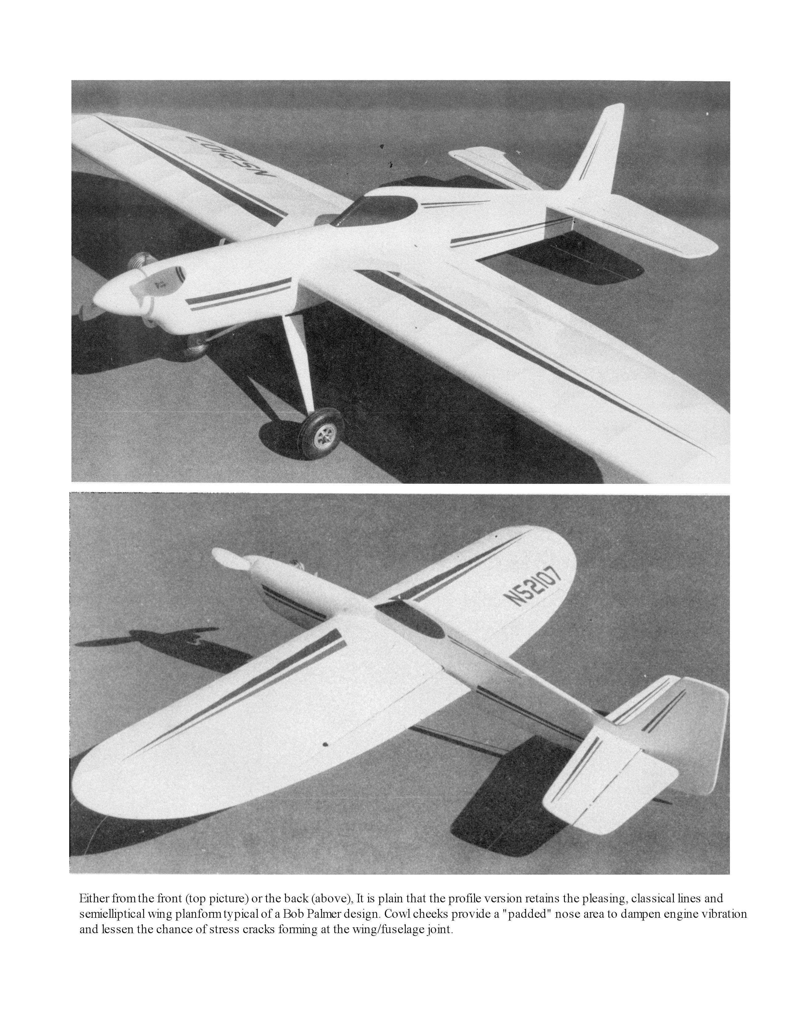 full size printed plan control line stunt profile smoothie w/s 40”  engine .35 easy-to-build package that is fun to fly.