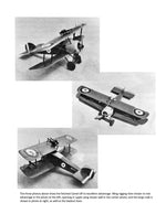 full size printed plans control line  standoff scale 1”= 1' sopwith camel wingspan 26 9/16”  engine .19
