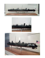 full size printed plan spanish-american war  torpedo boat suitable for radio control