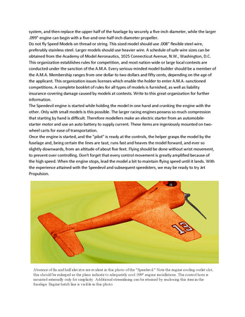 full size printed plan  1/2 a control line speed speedevil wingspan 9 ”  engine .049