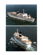 full size printed plan cargo-passenger scale 1:164 l 40" s.s. uganda suitable for radio control