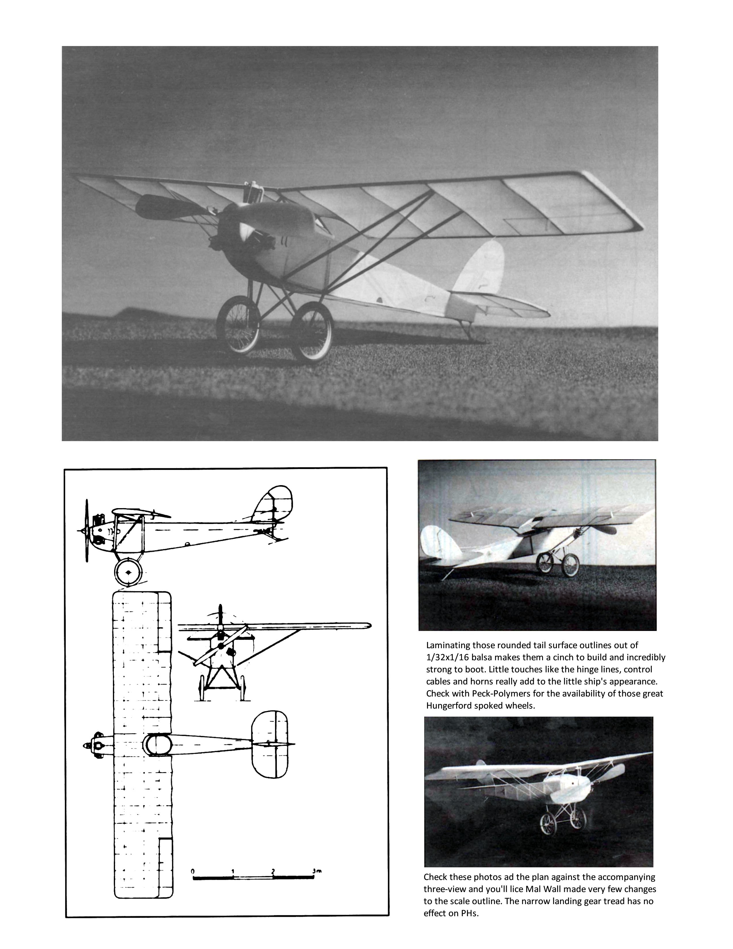 full size printed plans peanut scale 13" & 15" "stahlwerk mk r-iiib"  it's a natural for flying scale.