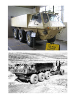 full size printed plan stalwart amphibious truck  24in.  electric power 3 function radio cont