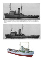 full size printed plan 1/48 scale 39"class assurance escort & rescue tug