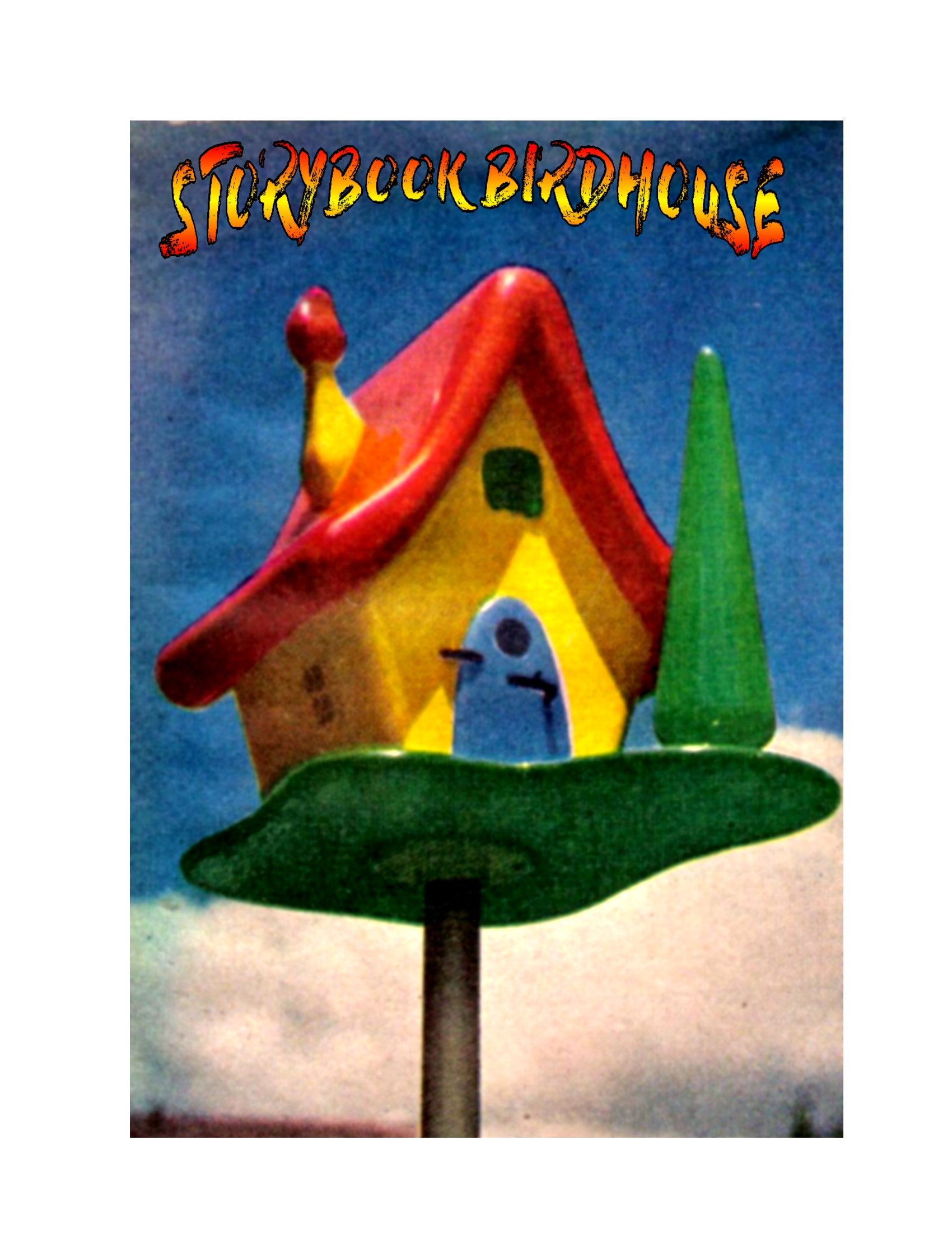 full size printed plans storybook birdhouse here’s a birdhouse that's different,
