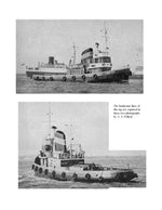 full size printed plan vintage 1966 modern tug model scale 1/3 in. to 1 ft. "sun xxi" for radio control