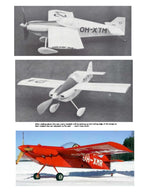 full size printed plans peanut scale "super-sytky"  potential of being a "fike fighter".