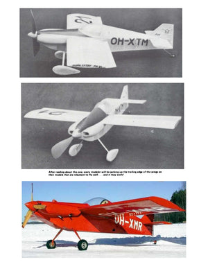full size printed plans peanut scale "super-sytky"  potential of being a "fike fighter".