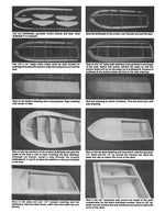 full size printed plan outboard ski boat 1/8 standoff scale 30" schiada 20 s.s. for radio control