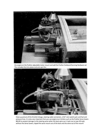 full size printed plan  7.5 – 11cc outboard deep vee ski boat “ski vee 40” for radio control