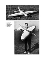 full size printed plans vintage 1963 control line stunter .35 skylark graceful in line, contest bred