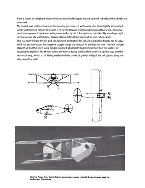 full size printed plans peanut scale "sorrell guppy" construction is ultra-simple and duplicates the original