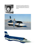 full size printed plan  spirit of america‑sonic‑i semi-scale 1:32  length 13 ½”  engine jetex 50  or convert to small rocket or ducted fan
