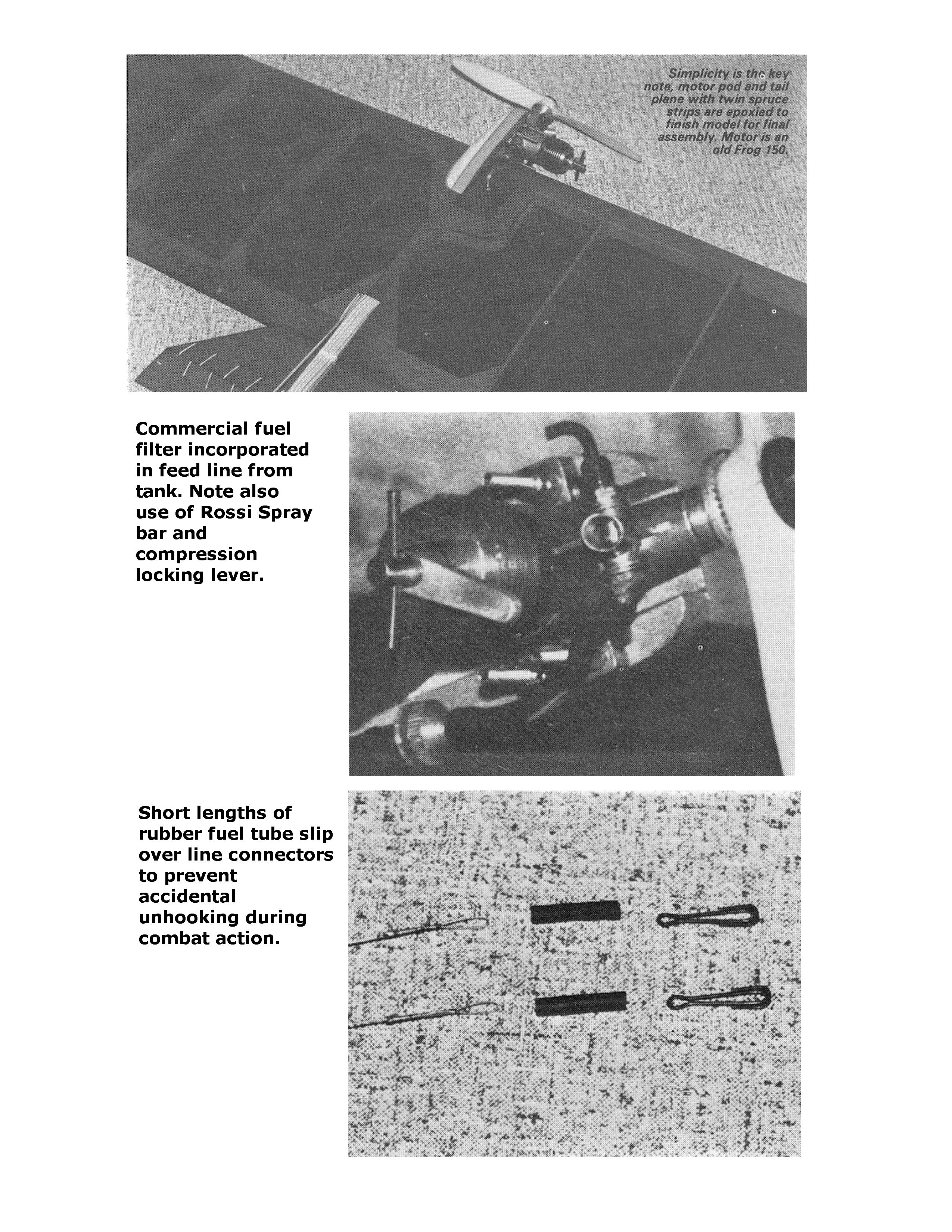 full size printed plan & building notes  ultimate' 1/2 a combat **tamerlane**  wingspan 28 or 36 inch